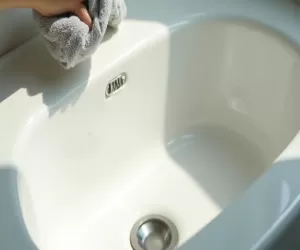 Czym czyścić umywalkę ceramiczną