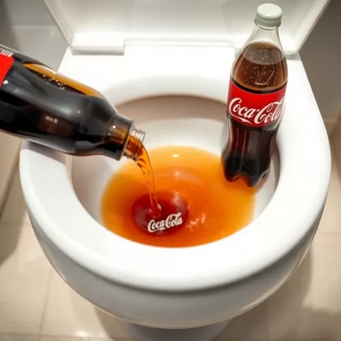 Czyszczenie Toalety Coca Cola