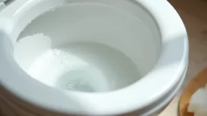 czyszczenie toalety z kamienia