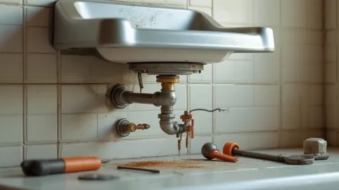 Jak zdemontować umywalkę nablatową