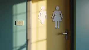 jaki znak ma toaleta damska
