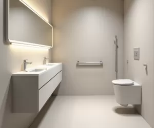 Minimalne wymiary umywalki dla niepełnosprawnych