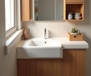 Umywalka na wysokości 100 cm