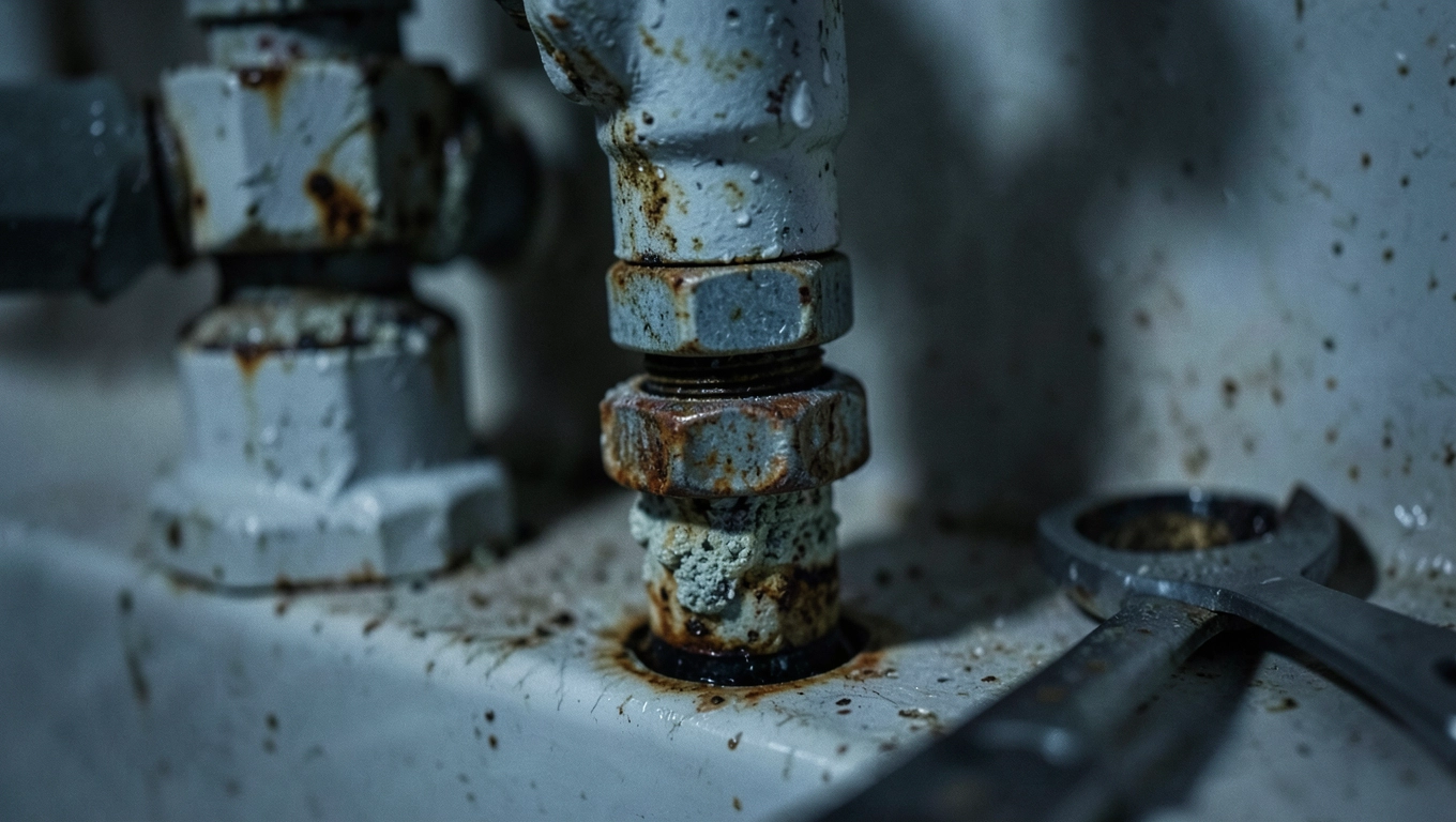 Kiedy syfon zlewu nie daje się odkręcić i wezwać hydraulika