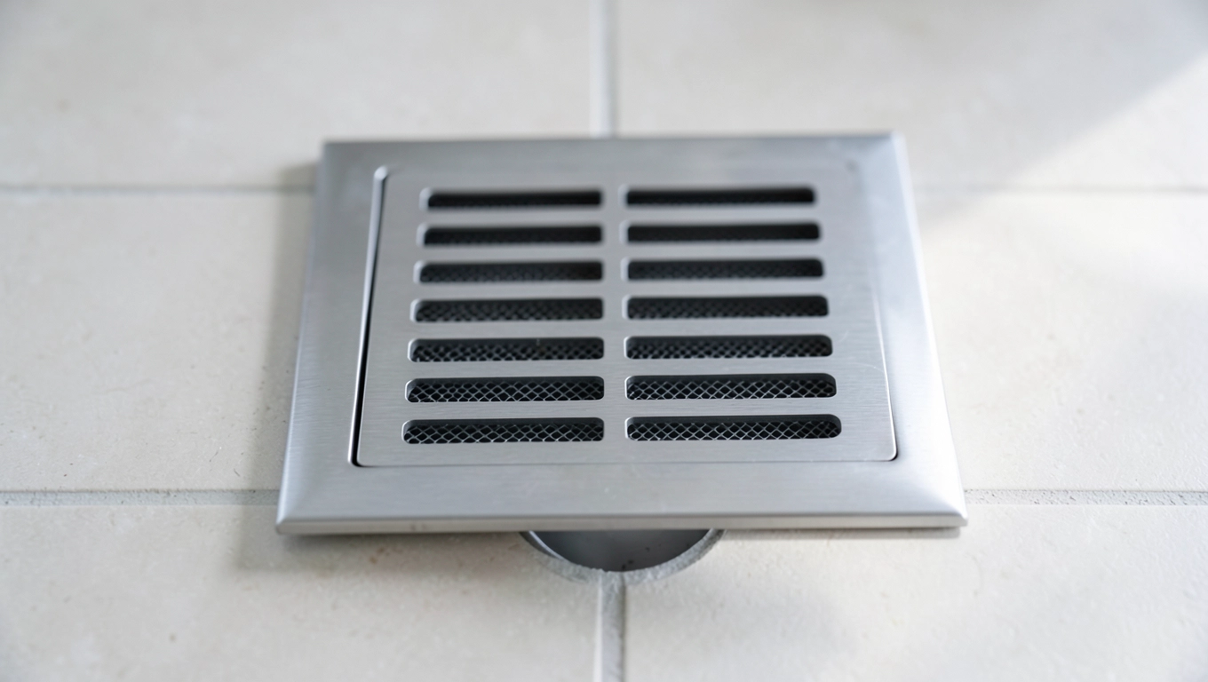 Kratka z suchym syfonem 10x10 cm montaż krok po kroku