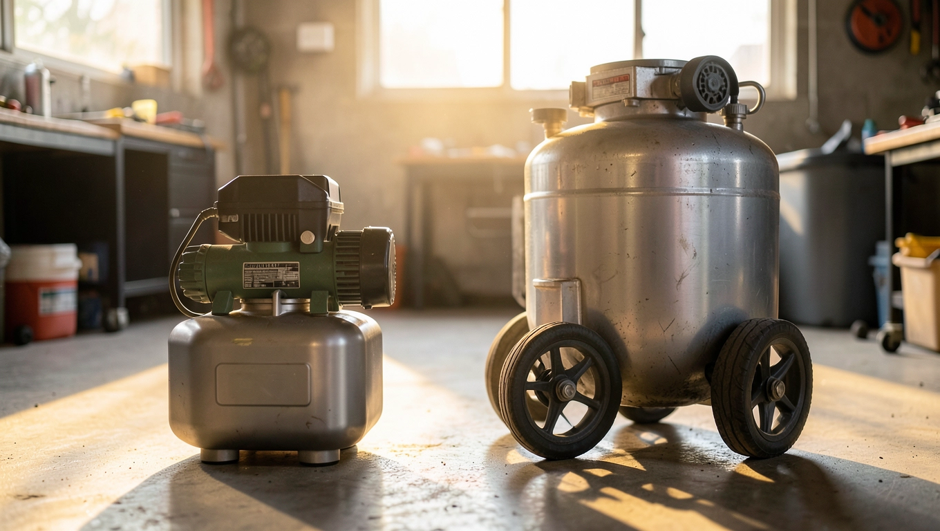 Mały kompresor 50L czy większy 200-300L