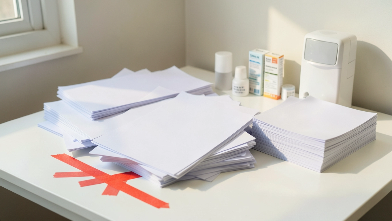 Najczęstsze błędy przy zakupie papieru do biura