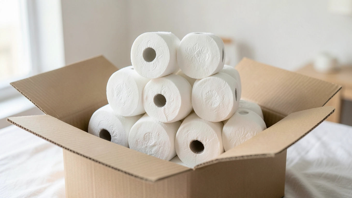 Papier toaletowy 3 warstwowy 12 rolek: kiedy większy karton naprawdę się opłaca