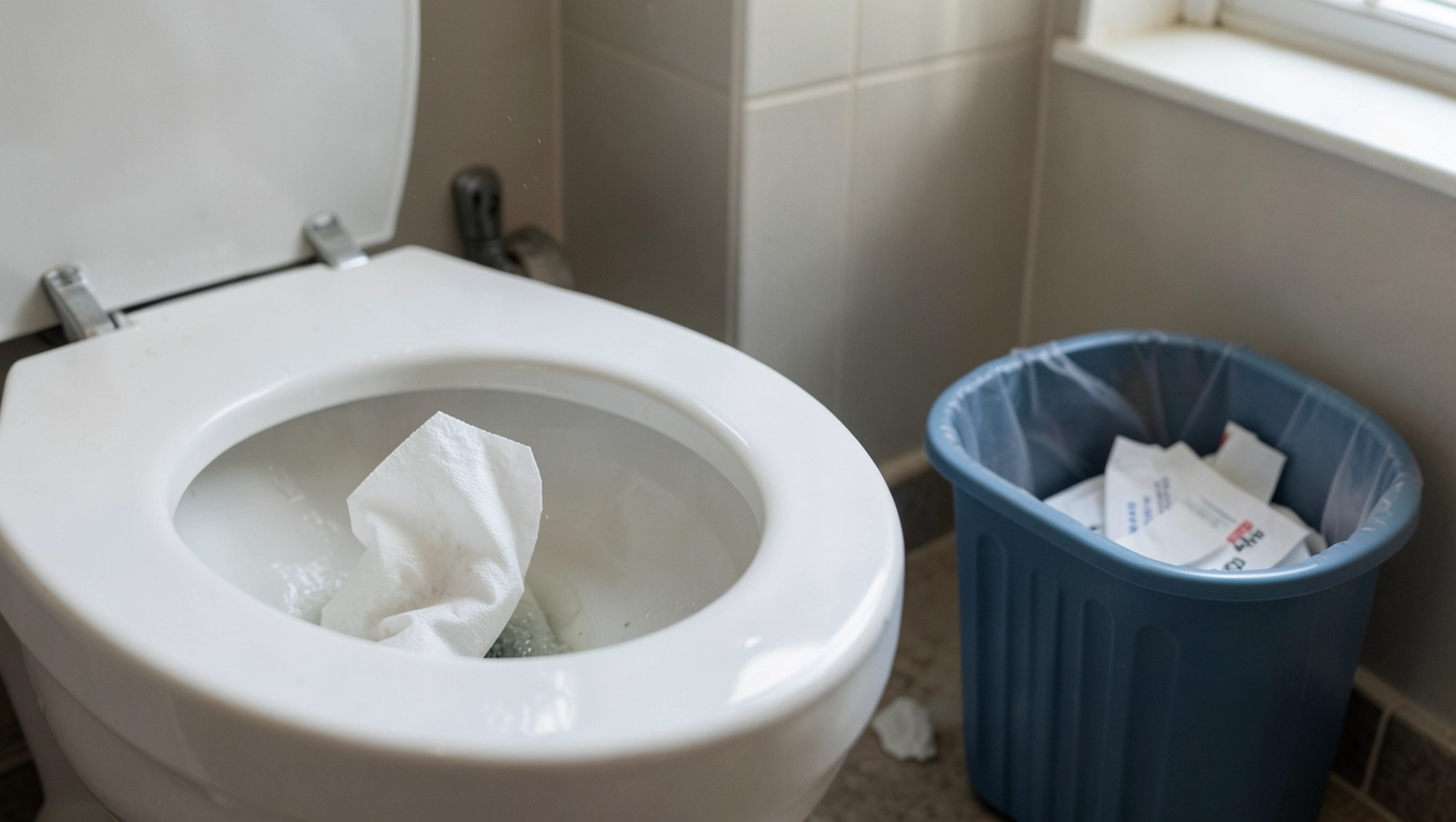 papier toaletowy nawilżany gdzie wyrzucać