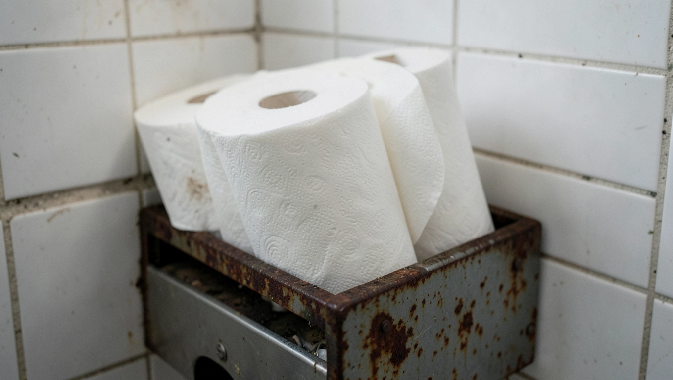 Papier toaletowy w hotelach na Rodos