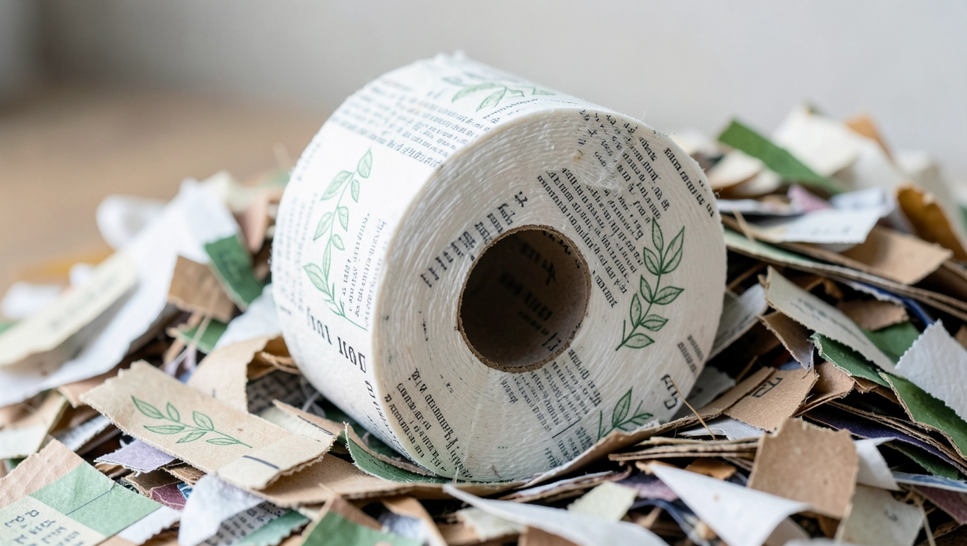 Papier toaletowy z makulatury i recyklingu