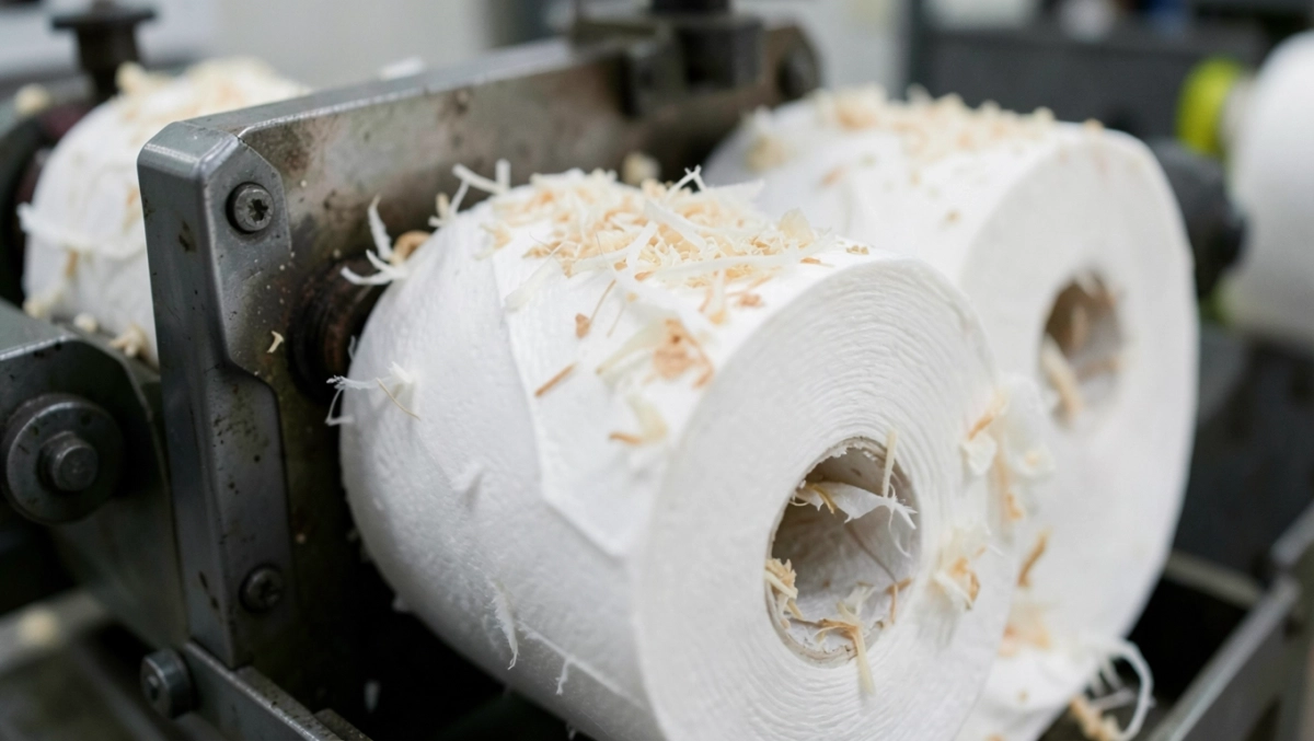 produkcja papieru toaletowego z makulatury