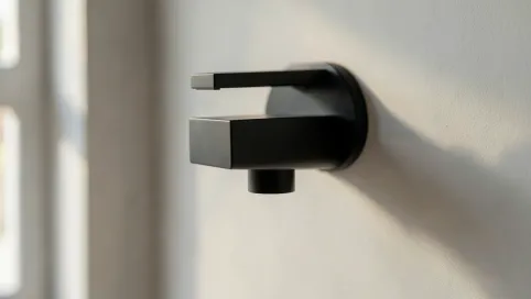 bateria podtynkowa umywalkowa czarna