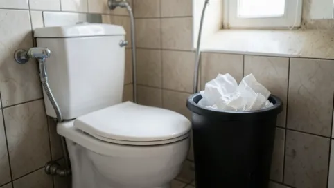 czy w turcji wrzuca sie papieru do toalety