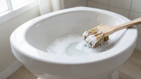 czym wyczyścić kamień w toalecie