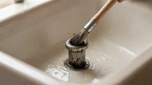 czyszczenie syfonu wannowego od góry