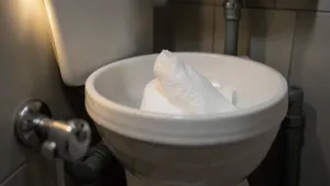 dlaczego papier toaletowy nie spływa