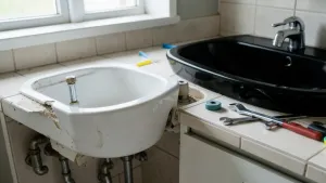 ile kosztuje wymiana umywalki w łazience