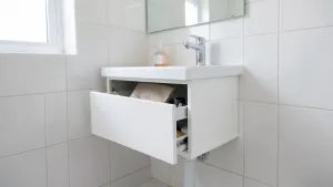 Jaka szafka pod umywalkę do małej łazienki