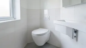 Minimalne wymiary WC z umywalką