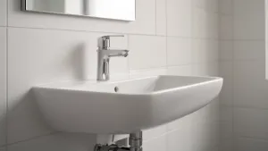 montaż umywalki wysokość