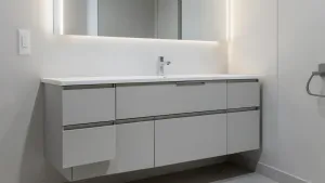 Nowoczesne szafki łazienkowe pod umywalkę