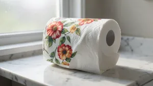 ozdobny papier toaletowy