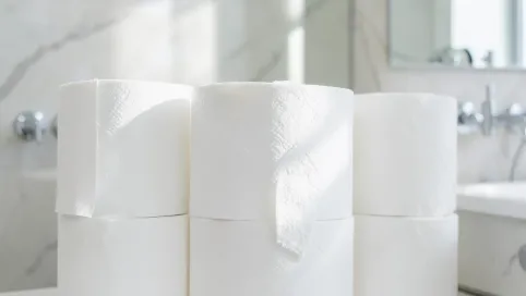 papier toaletowy duże rolki biały