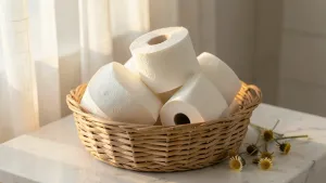 papier toaletowy rumiankowy