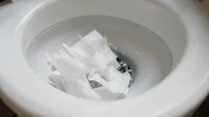 papier toaletowy szybko rozpuszczalny w wodzie