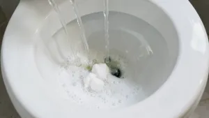 soda i ocet do toalety