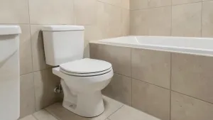 toaleta obok wanny