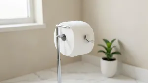 uchwyt na papier toaletowy stojący