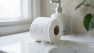 wilgotny papier toaletowy