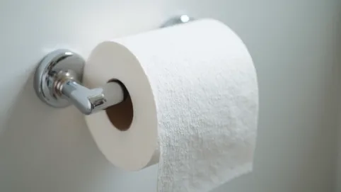 wysokość rolki papieru toaletowego