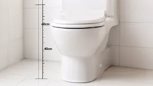 wysokość toalety