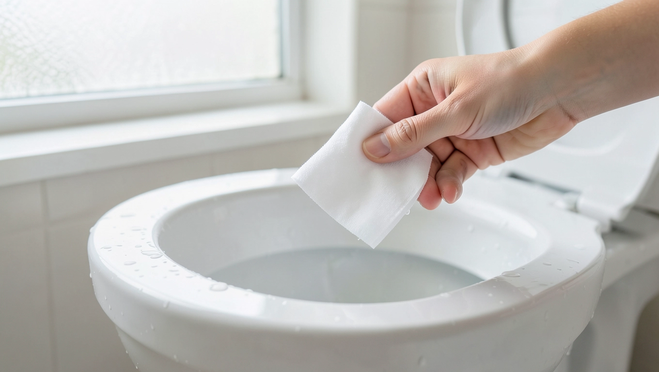 Spłukiwalny papier nawilżany jak używać, by nie zapchać rur?