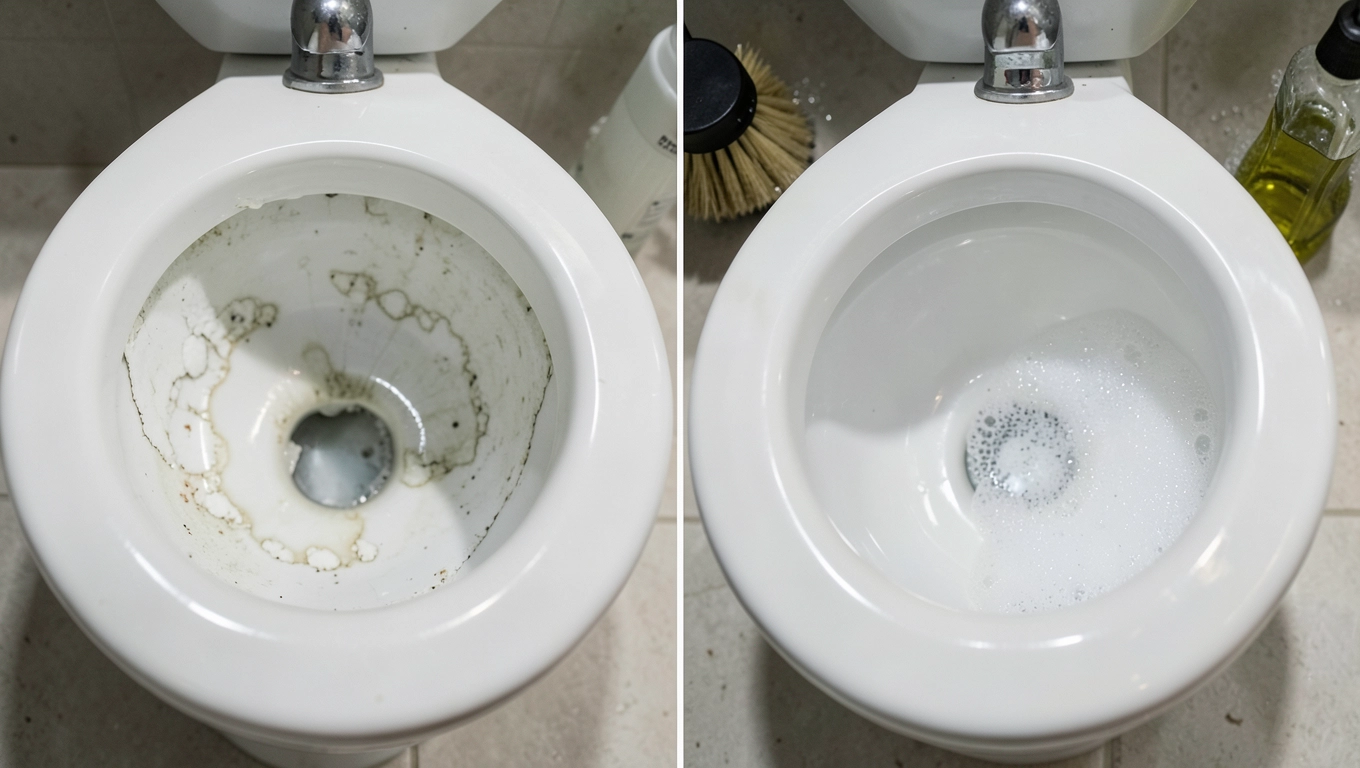 sposób na kamień w toalecie