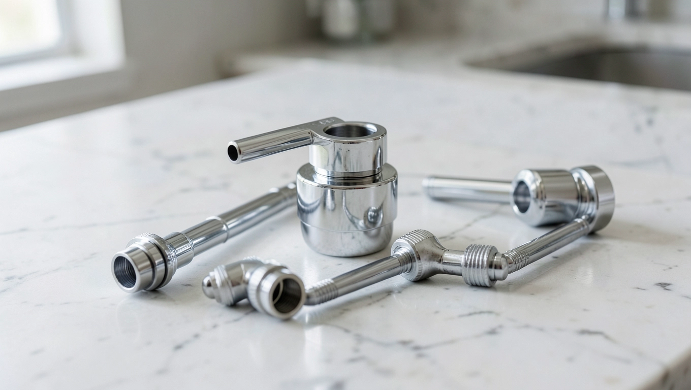 syfon do zlewu jednokomorowego granitowego