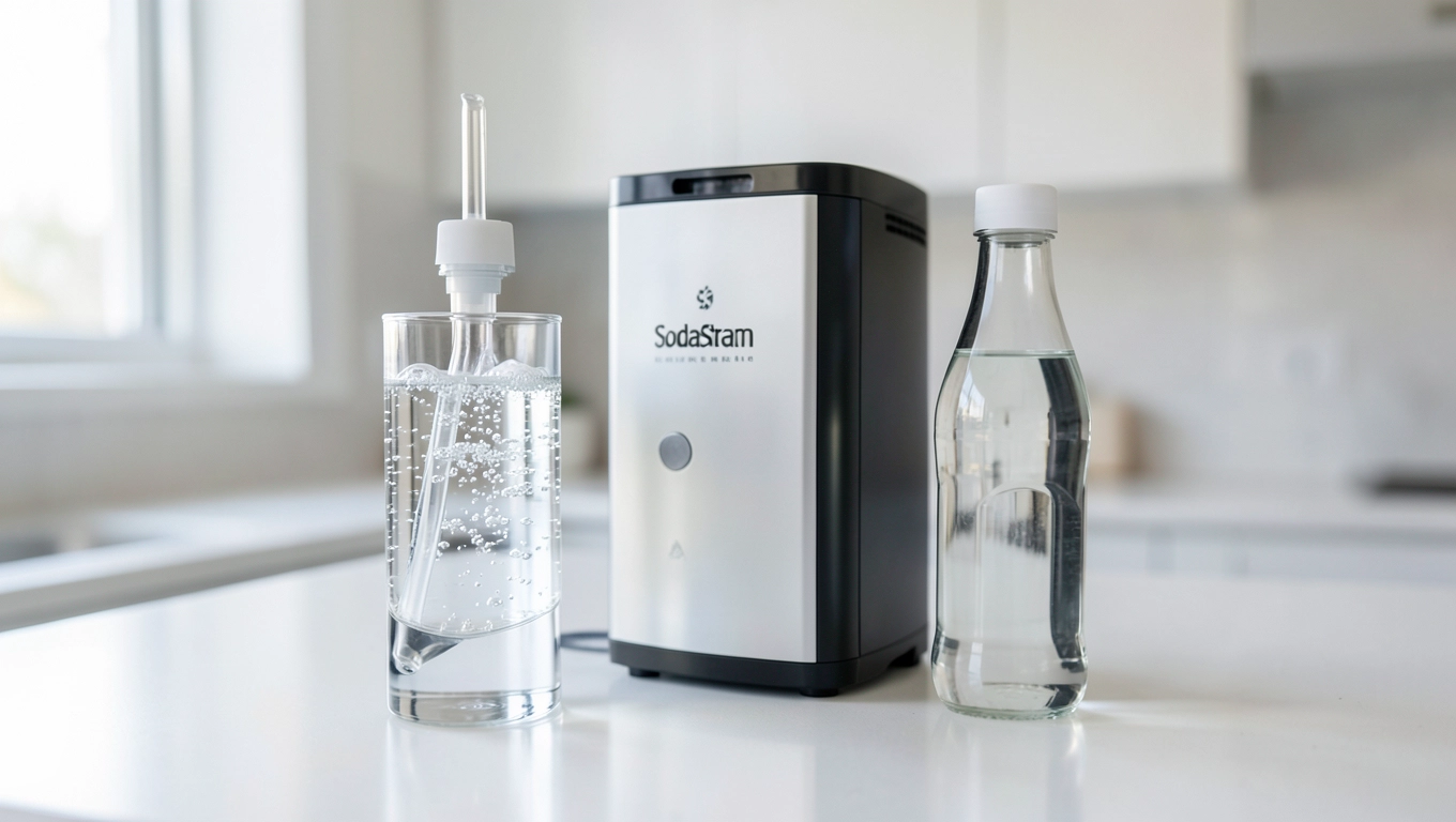 Syfon szklany a SodaStream różnice, smak i koszty wody